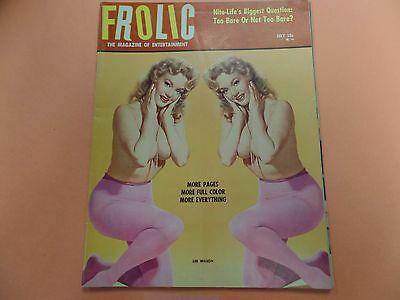 Frolic Busty Magazine Lee Wilson July 1962 051016lm-ep