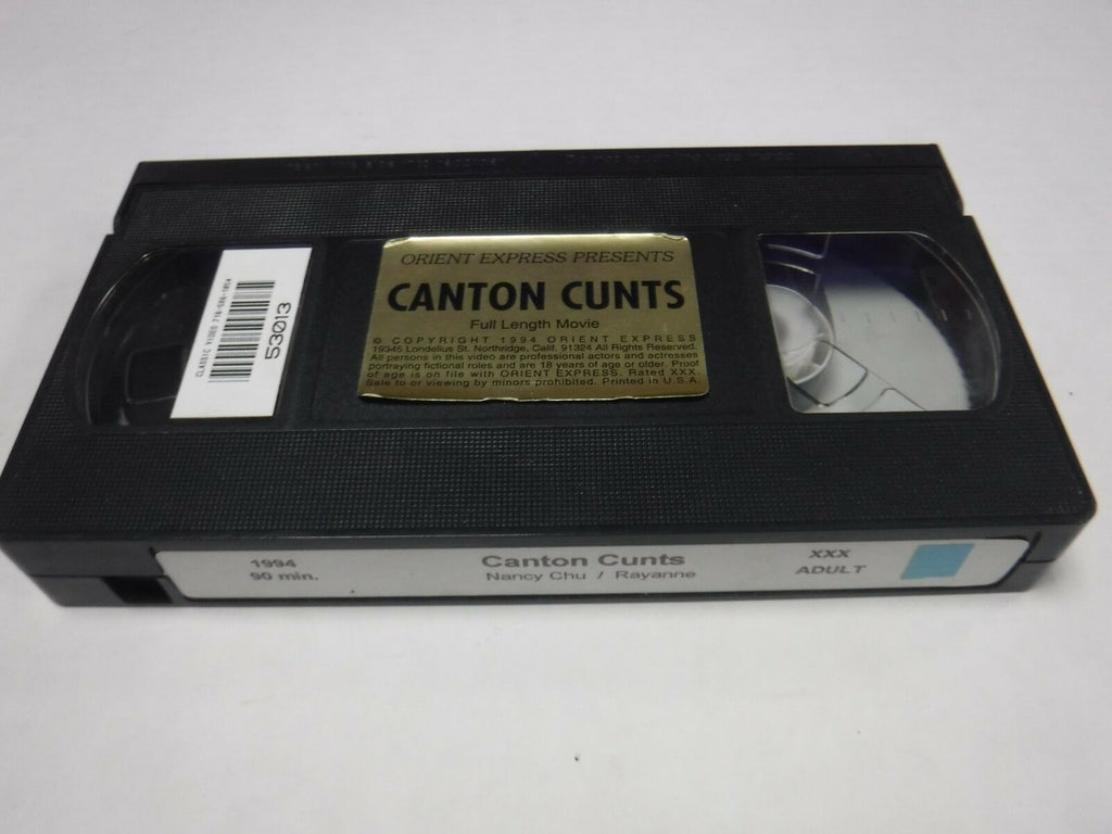 Canton Cunts Nancy Chu Rayanne 1994 90mins Adult VHS 123118AMP