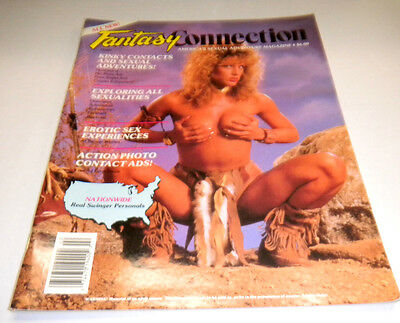 Fantasy Connection Adult Magazine Kinky Contacts 1987 021314lm-ep
