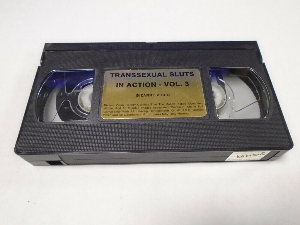 Transsexual Sluts in Action Vol 3 Bizarre Video Adult VHS 031819AMP