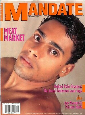 Mandate Gay Magazine Cover Guy Paulo November 1995 11617lm-ep2