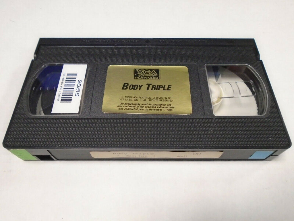 Body Triple Holly Daze 1991 Penny Lane Adult VHS 032219AMP2
