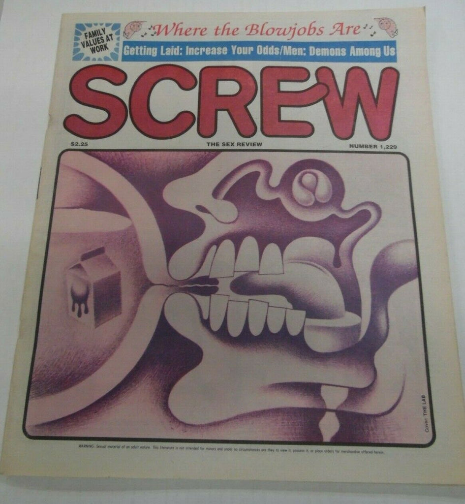 Screw Newspaper Getting Laid: Increase Your Odds #1229 1992 121719lm-ep
