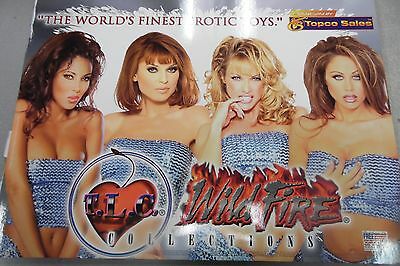 The World's Finest Erotic Toys Poster Wildfire Collection Topco Sales 24 x 18