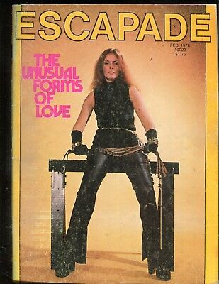 Escapade Fetish Magazine Unusual Forms Of Love February 1976 042618lm-ep