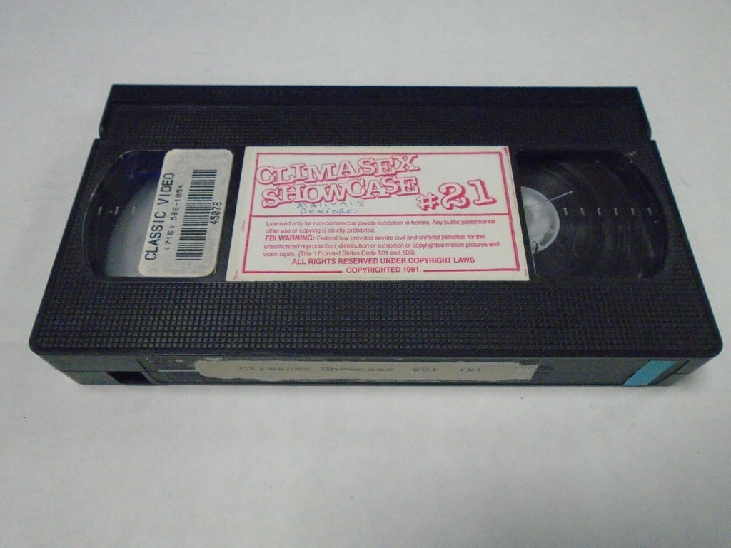 Climasex Showcase #21 1991 Adult VHS 032019AMP3