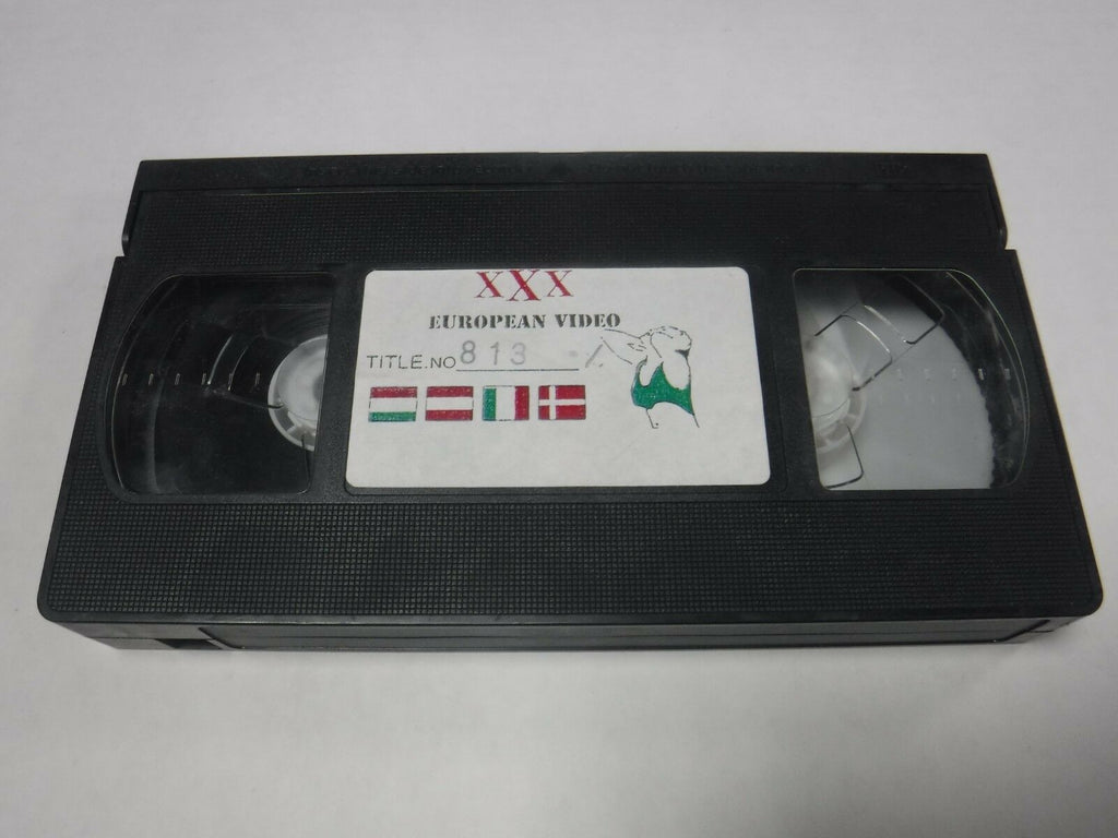 European Video #813 XXX Adult VHS 010219AMP3