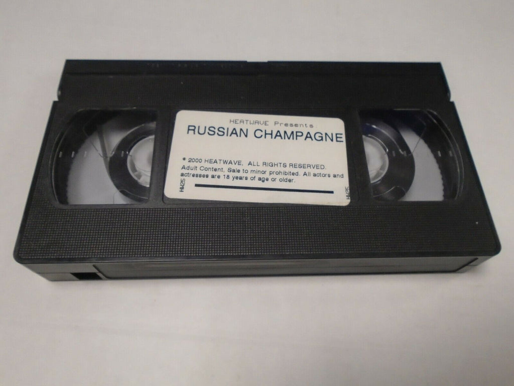 Russian Champagne 2000 Heatwave Adult VHS 070419AMP