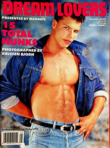 Dream Lovers Gay Men's Magazine 15 Total Hunks Photographed By Kristen Bjorn vol.3#1 1989
