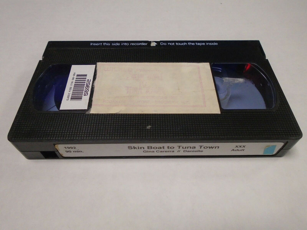 Skin Boat to Tuna Town 1992 90mins Gina Carerra Adult VHS 032719AMP