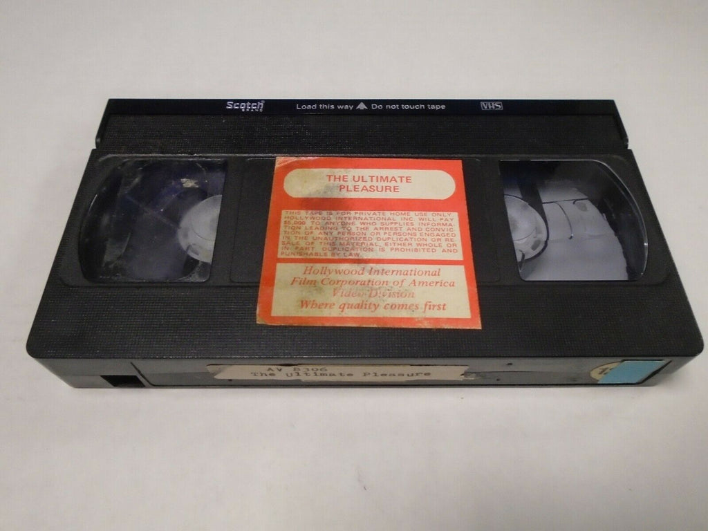 The Ultimate Pleasure Vintage Adult VHS 042319AMP2