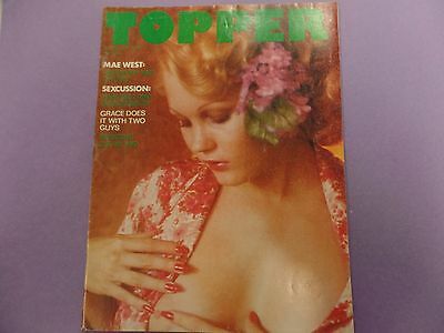 Topper Busty Adult Magazine Mae West February 1976 041216lm-ep