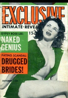 Exclusive Mini Digest Gypsy Rose Lee October 1954 091118lm-ep - Used