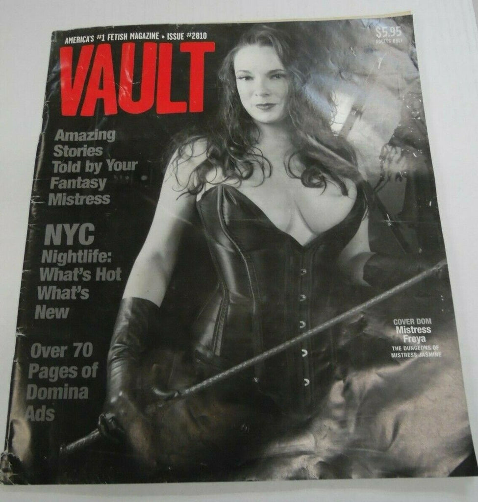 Vault Fetish Newspaper Mistress Freya #2810 2001 121419lm-ep