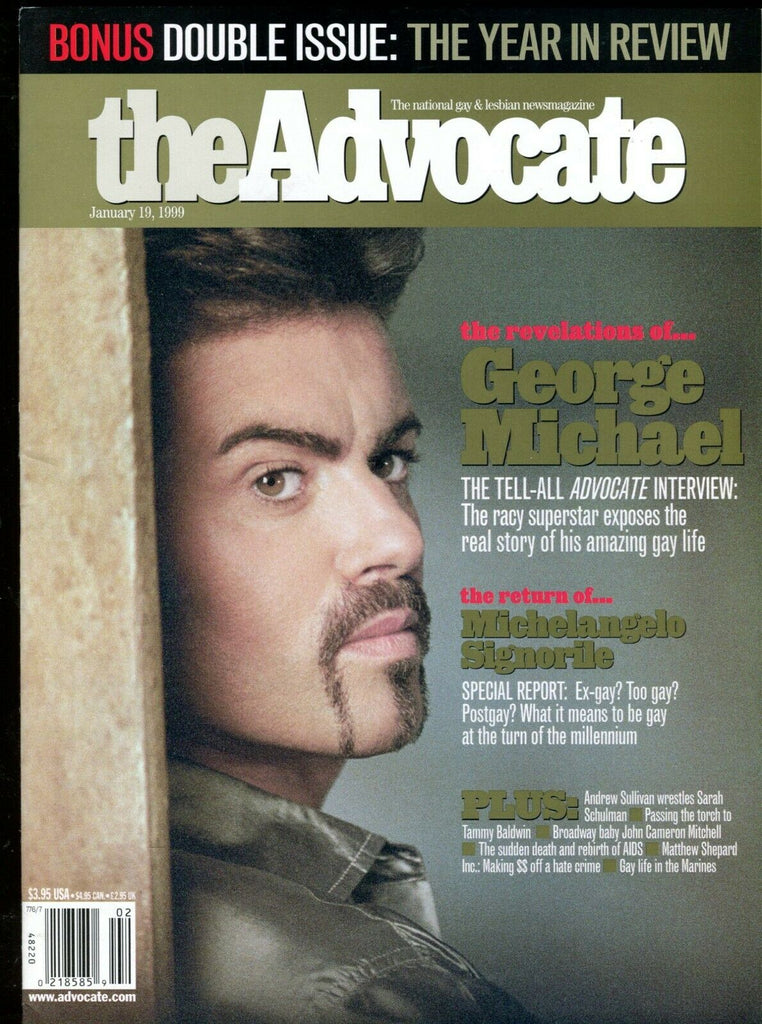 The Advocate Gay & Lesbian Magazine George Michael January 1999 051519lm-ep