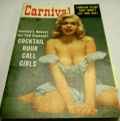 Carnival Adult Pin-Up Mini Digest July 1956 021814lm-ep