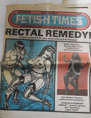 Fetish Times Adult Newspaper Dawn Of A Dominant Female #90 1981 052118lm-ep2