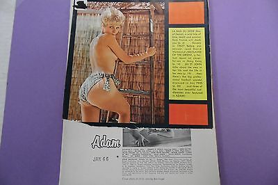 Adam Busty Magazine Jill St. John January 1966 Readers Copy 080516lm-ep