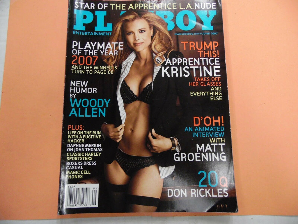 Playboy Magazine Trump This! Apprentice Kristine June 2007 052016lm-ep2
