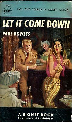 Let It Come Down Adult Novel by Paul Bowles 1953 Signet 032818lm-ep