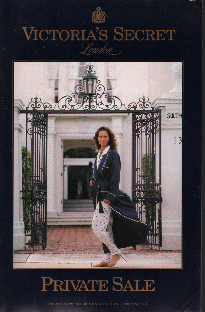 Victoria's Secret London Catalog Private Sale 1989 Lingerie Rare 072120ame