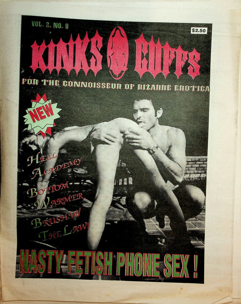 Kinks & Cuffs Fetish Newspaper Hell Academy vol.2 #8 1980's 022120lm-ep2