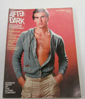 After Dark Adult Magazine Norman Snow November 1975 vg 101814lm-ep