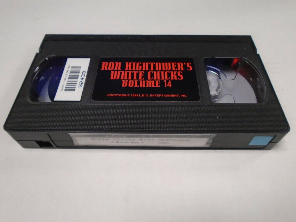 Ron Hightower's White Chicks Vol 14 Brooke Dunn Adult VHS 022719AMP3