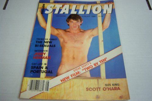 Stallion Gay Adult Magazine "Trend or Panic? The New Bi-sexuals" August 1986