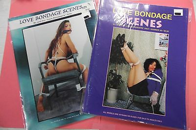 Lot Of 2 Love Bondage Scenes Magazines #29 & # 30 062316lm-ep