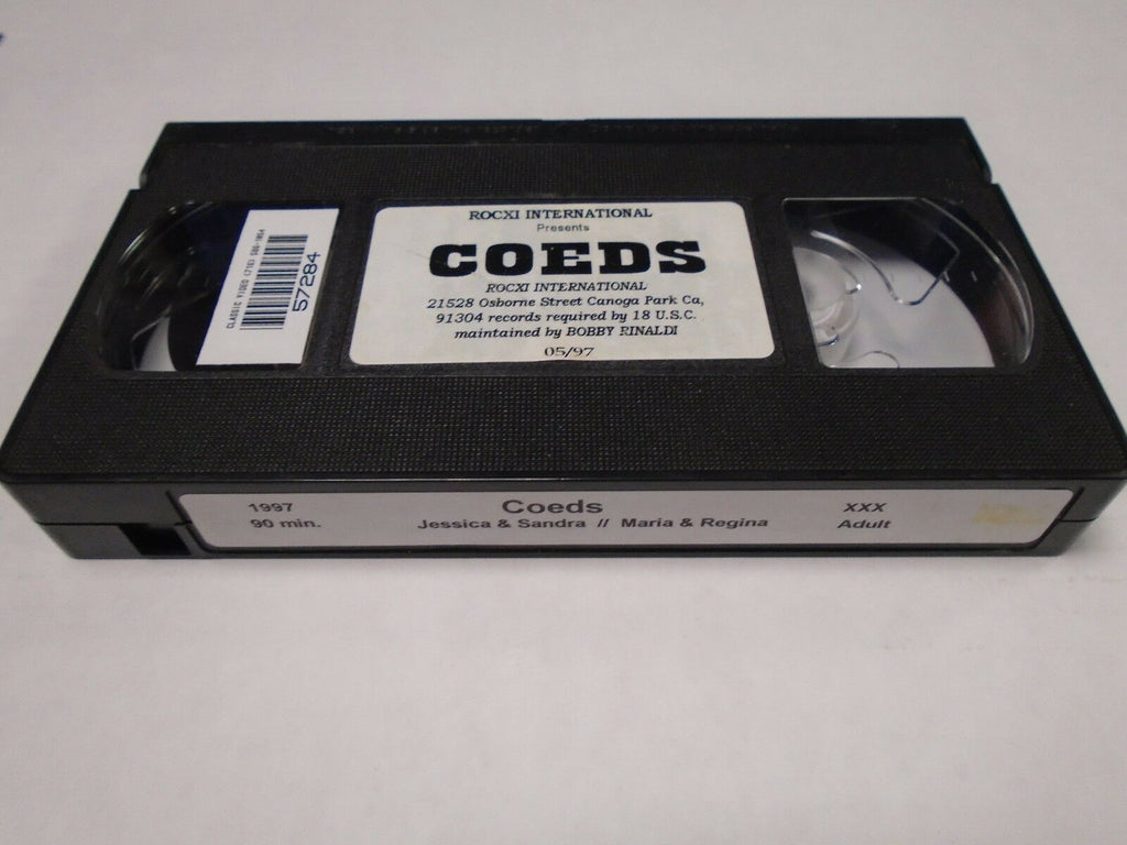 Coeds Jessica Sandra Maria Regina 1997 90mins Adult VHS 011119AMP