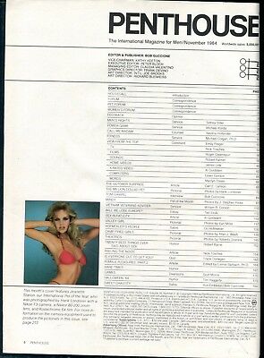 Penthouse Magazine Jeanette November 1984 Readers Copy 081814lm-epa2