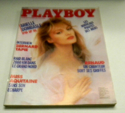 Playboy French Adult Magazine Arielle Dombasle Pin Up 86 #7 041114lm-ep