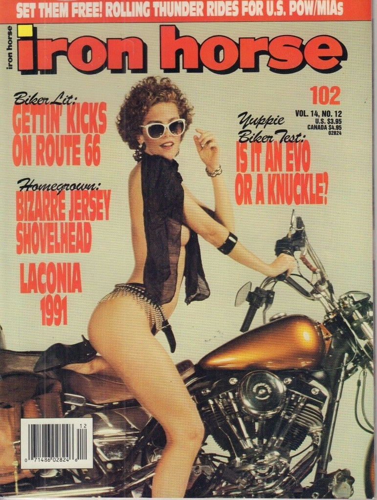 Iron Horse Adult Motorcycle Magazine Kicks On Route 66 Vol.14 No.12 051518REP