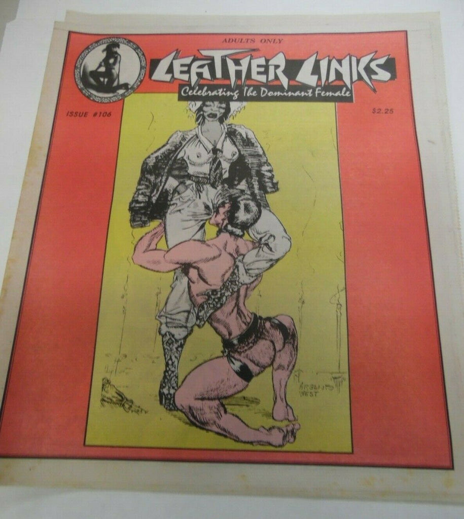 Leather Links Newspaper The Dominant Female #106 1992 120619lm-ep2