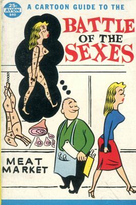 Adult Cartoon Guide To The Battle Of The Sexes 1955 Avon Book 091118lm-ep
