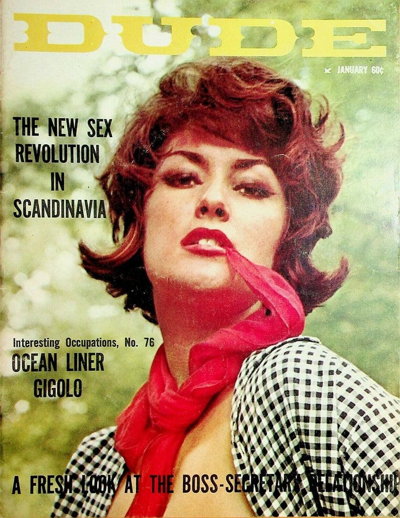 Dude Magazine Sex Revolution In Scandinavia January 1965 041020lm-ep