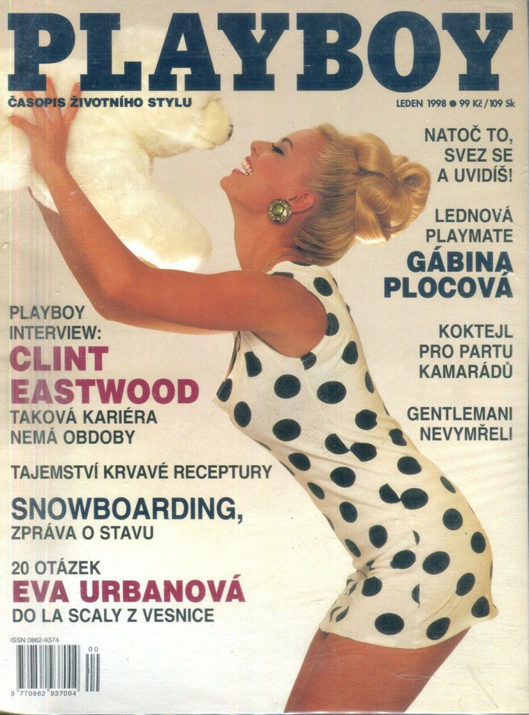 Unbranded Playboy Czech International Eva Urbanova/ Clint Eastwood 1998 030319lm-ep