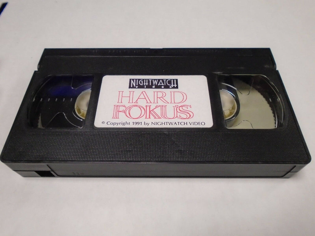 Hard Fokus 1991 Nightwatch Video Adult VHS 011019AMP