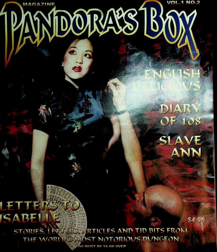 Pandora's Box Fetish Newspaper English Delicious vol.1 #2 1996 022920lm-ep
