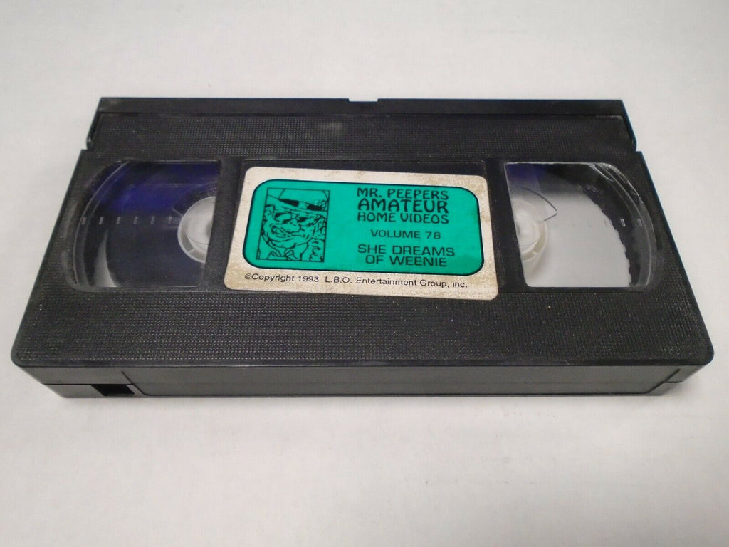 She Dreams of Weenie 1993 Vol 78 LBO Adult VHS 040219AMP2