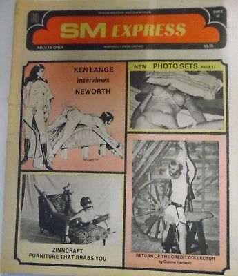SM Express Fetish Newspaper Neworth Interview #10 1977 052118lm-ep
