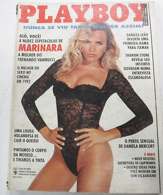 Playboy Adult Brazilian Magazine Marinara December 1992 092115lm-ep - Used