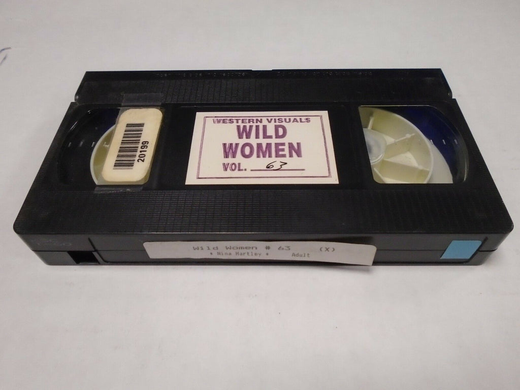 Wild Women Vol 63 Nina Hartley Vintage Adult VHS 010819AMP