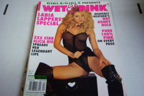 Wet & Pink Busty Adult Magazine "Heavenly Heather's Hot Honey Hole" #4 1995