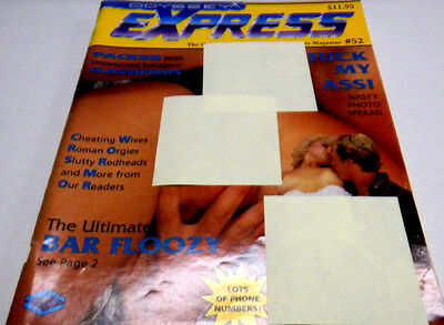 EXpress Adult Magazine "Cheating Wives" #52 ex 072913lm-ep