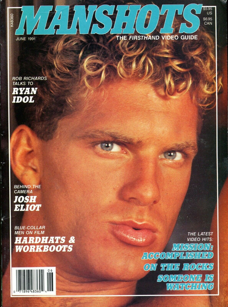 Manshots Gay Magazine Ryan Idol June 1991 051419lm-ep
