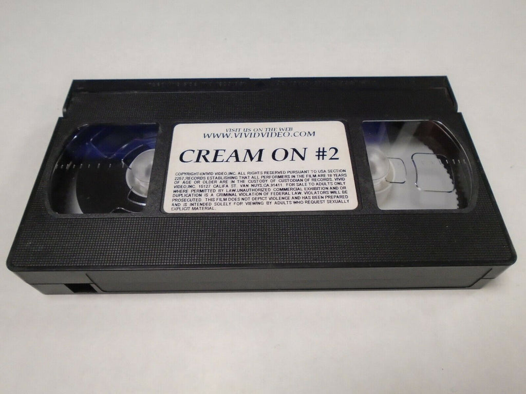 Cream On #2 VIvid Video Adult VHS 021419AMP2
