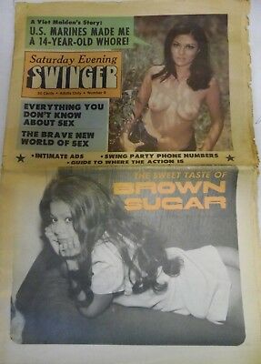 Saturday Evening Swinger Newspaper Brown Sugar #9 1983 052618lm-ep