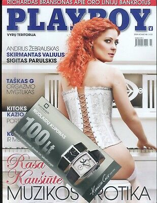 Playboy Lithuania International Muzikos March 2009 new/sealed 071818lm-ep